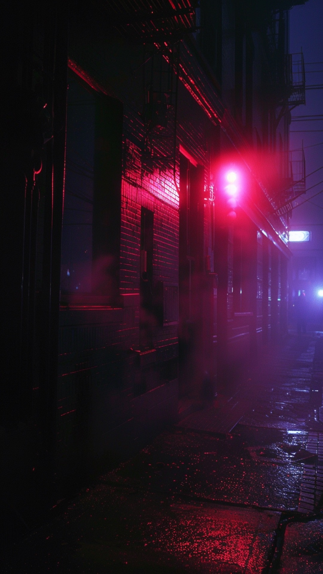 A calm suburban street at night with long shadows and a single distant figure—an homage to Halloween’s controlled dread.