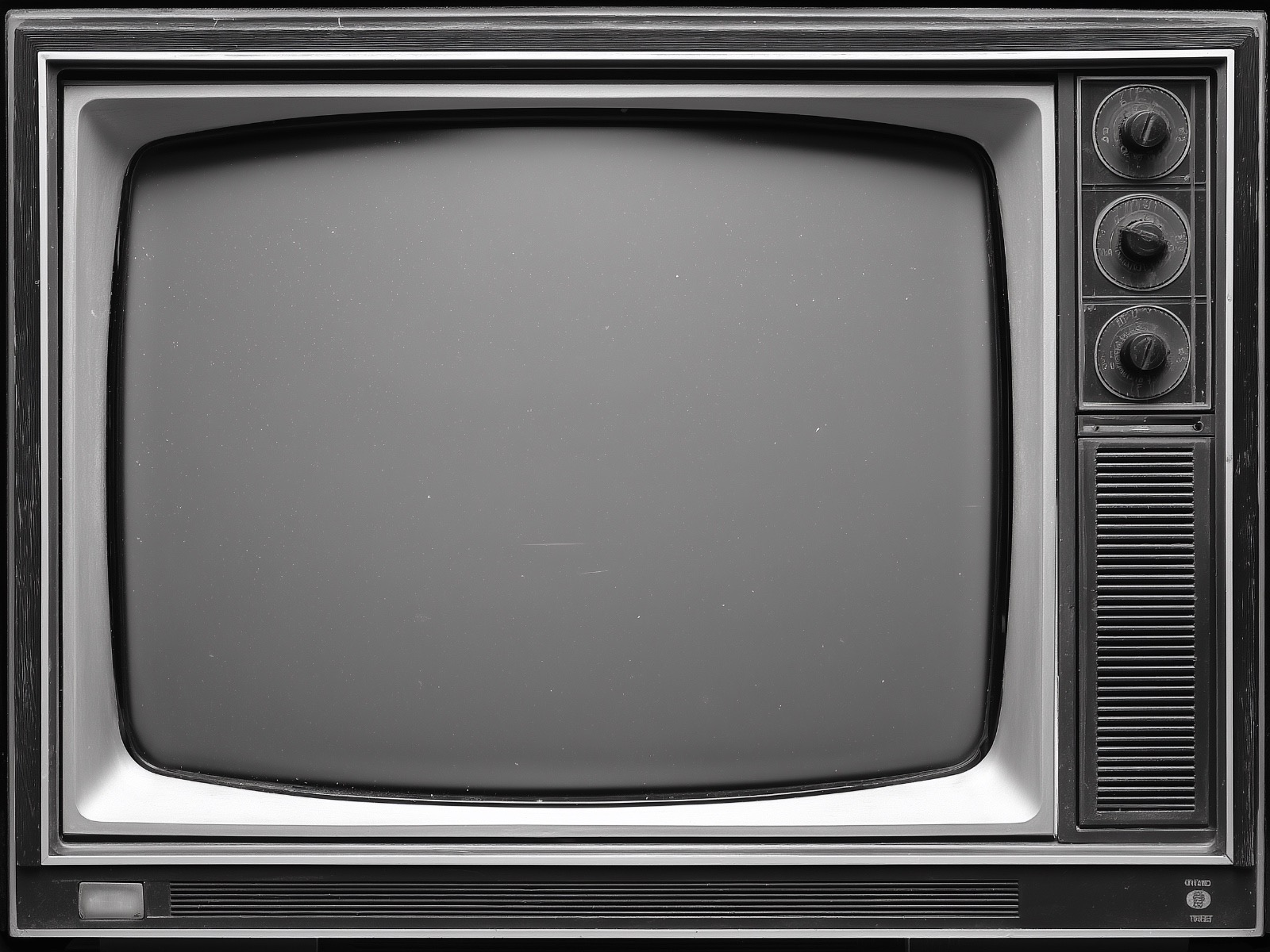 Vintage television frame